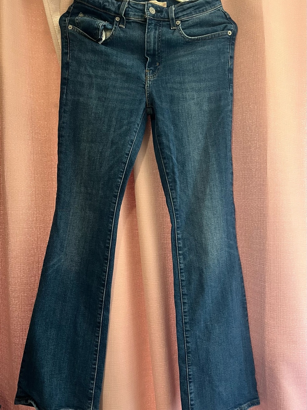 Levi's Dark Blue Flare Jeans